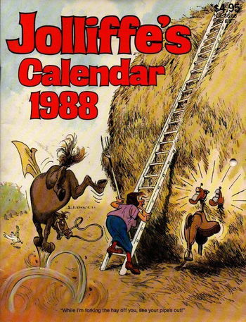 Jolliffe's Outback Calendar (Jolliffe Studios, 1978 series) #1988 ([November 1987])