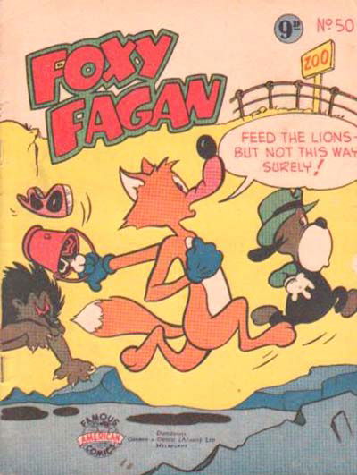 Foxy Fagan (New Century, 1950? series) #50 [February 1954?]