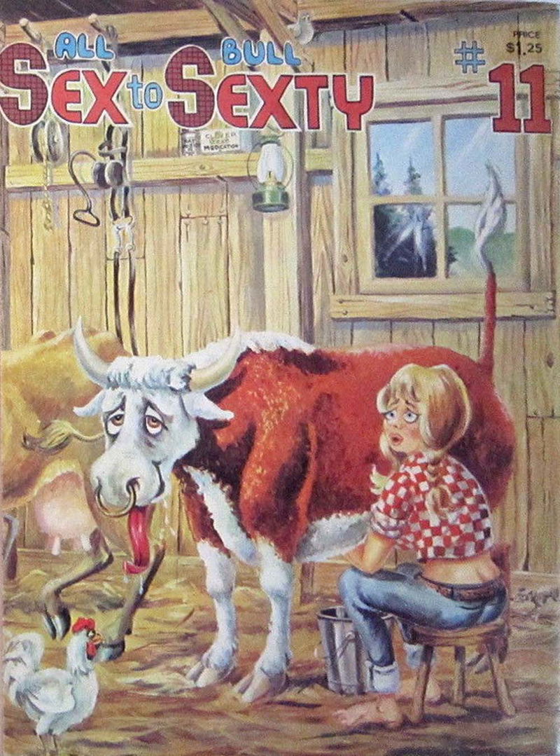 Sex to Sexty (Humour, 1972 series) #11 — All Bull (1974)