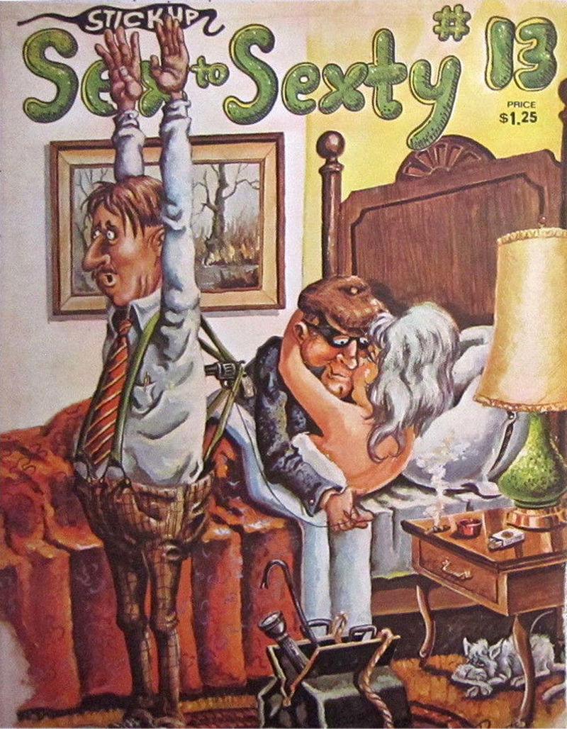 Sex to Sexty (Humour, 1972 series) #13 — Stickup (1974)