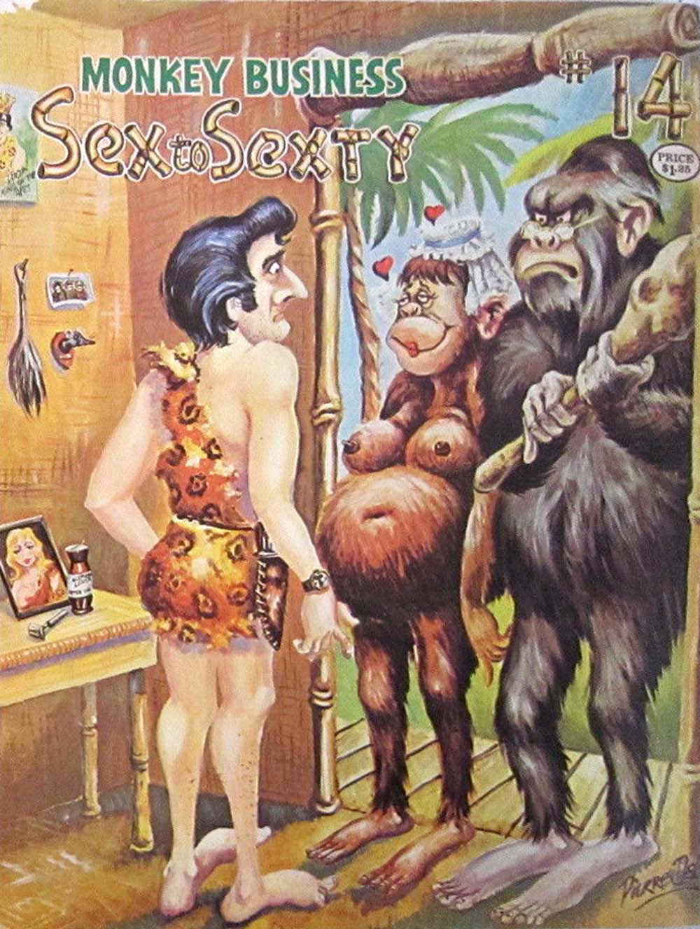Sex to Sexty (S.R.I., 1974 series) #14 — Monkey Business (1974)