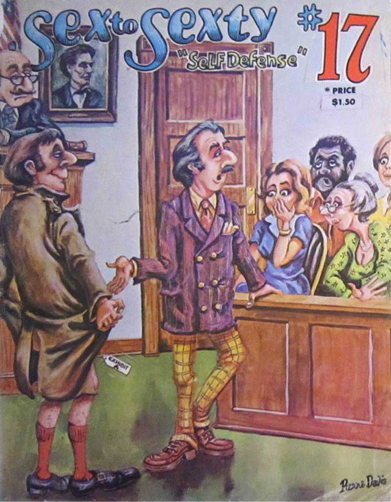 Sex to Sexty (S.R.I., 1974 series) #17 — Self Defense ([March 1975?])