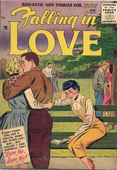Falling in Love (DC, 1955 series) #6 (July-August 1956)