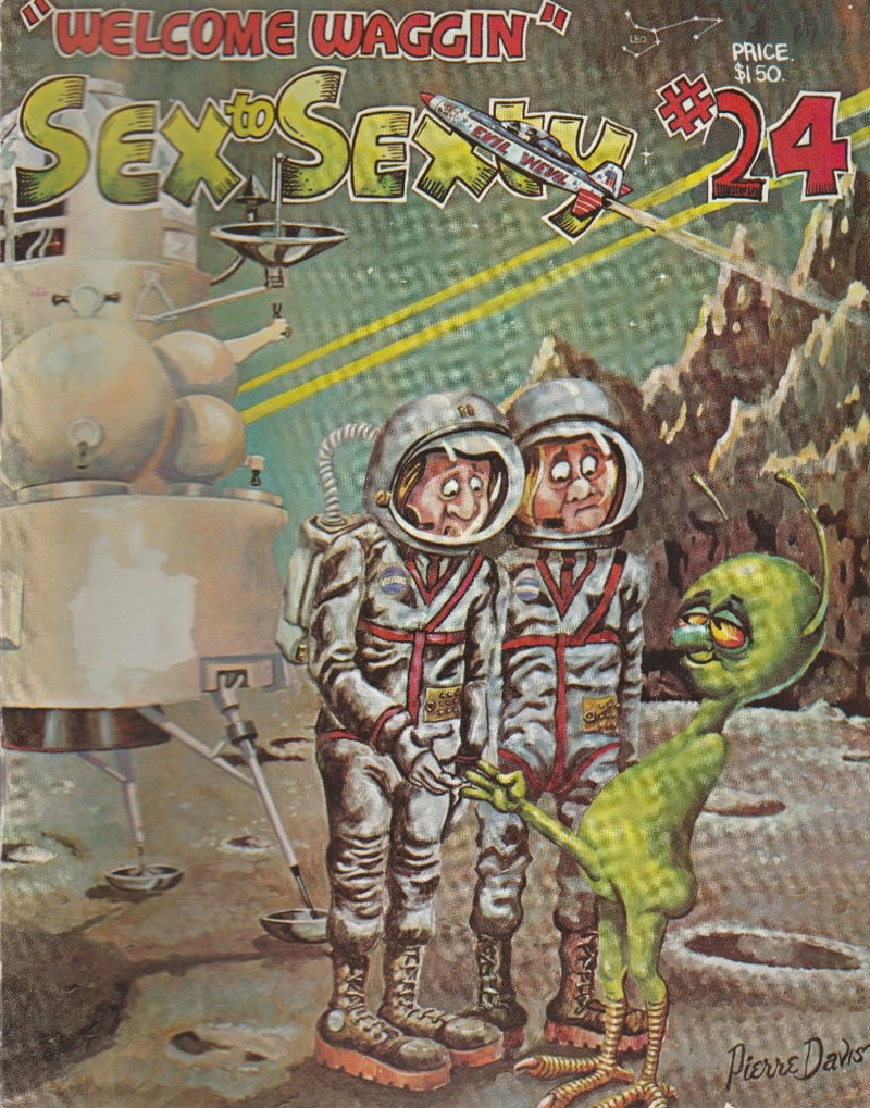 Sex to Sexty (S.R.I., 1974 series) #24 — Welcome Waggin ([1976])