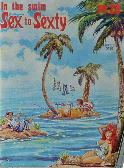 Sex to Sexty (S.R.I., 1974 series) #25 — In the Swim (August 1976)