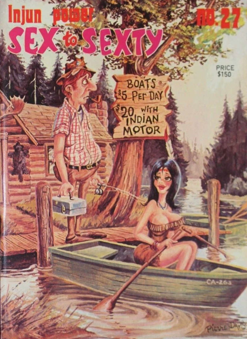 Sex to Sexty (S.R.I., 1974 series) #27 — Injun Power ([November 1976?])