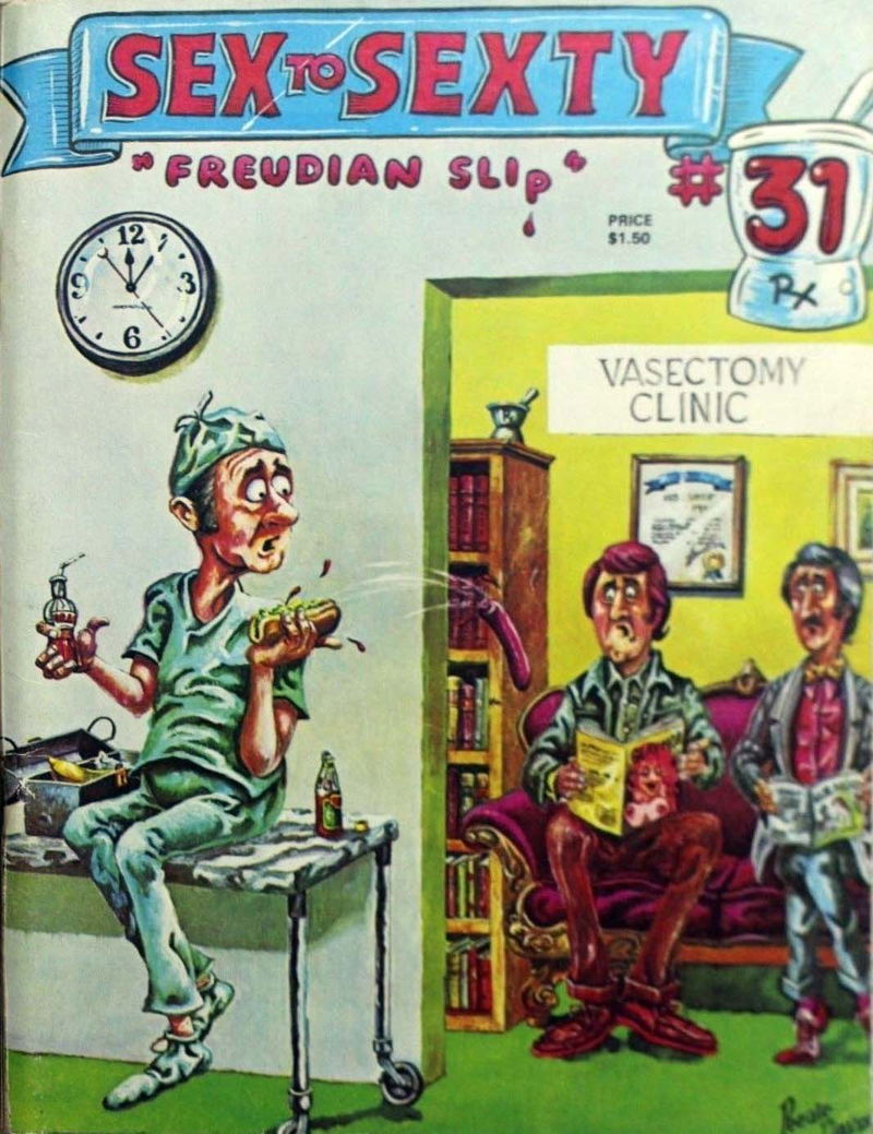 Sex to Sexty (S.R.I., 1974 series) #31 — Freudian Slip ([July 1977?])