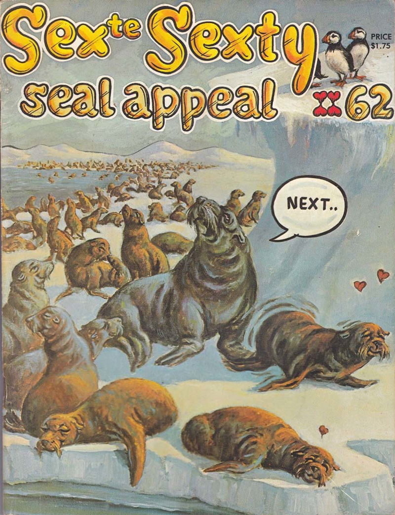 Sex to Sexty (S.R.I., 1974 series) #62 — Seal Appeal (September 1982)
