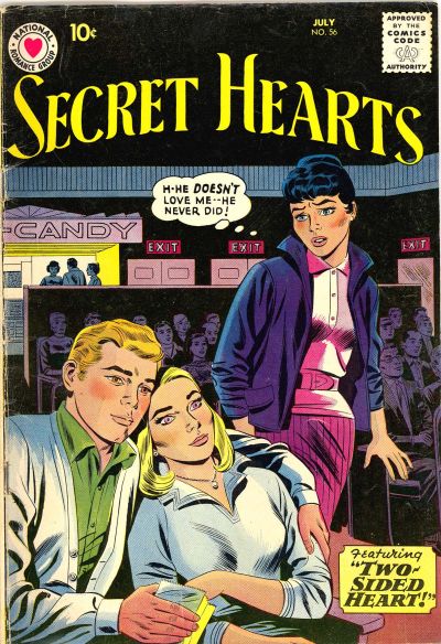 Secret Hearts  #56 (July 1959)