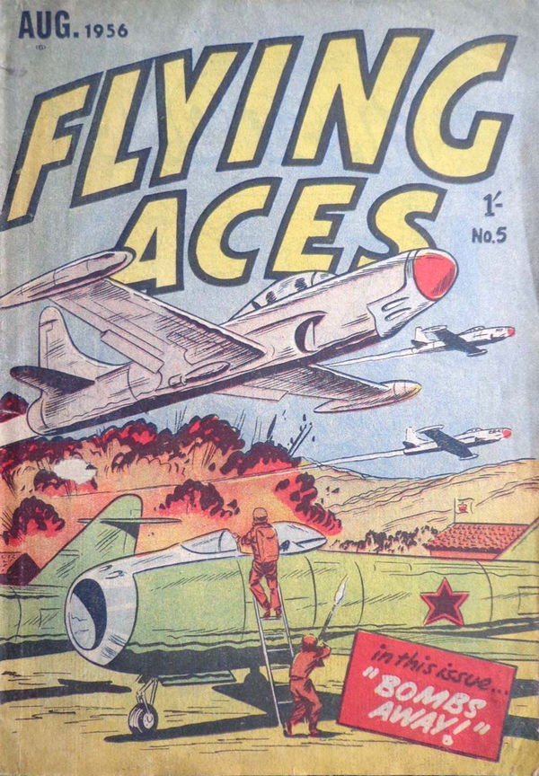 Flying Aces (Jubilee, 1955 series) #5 (August 1956)