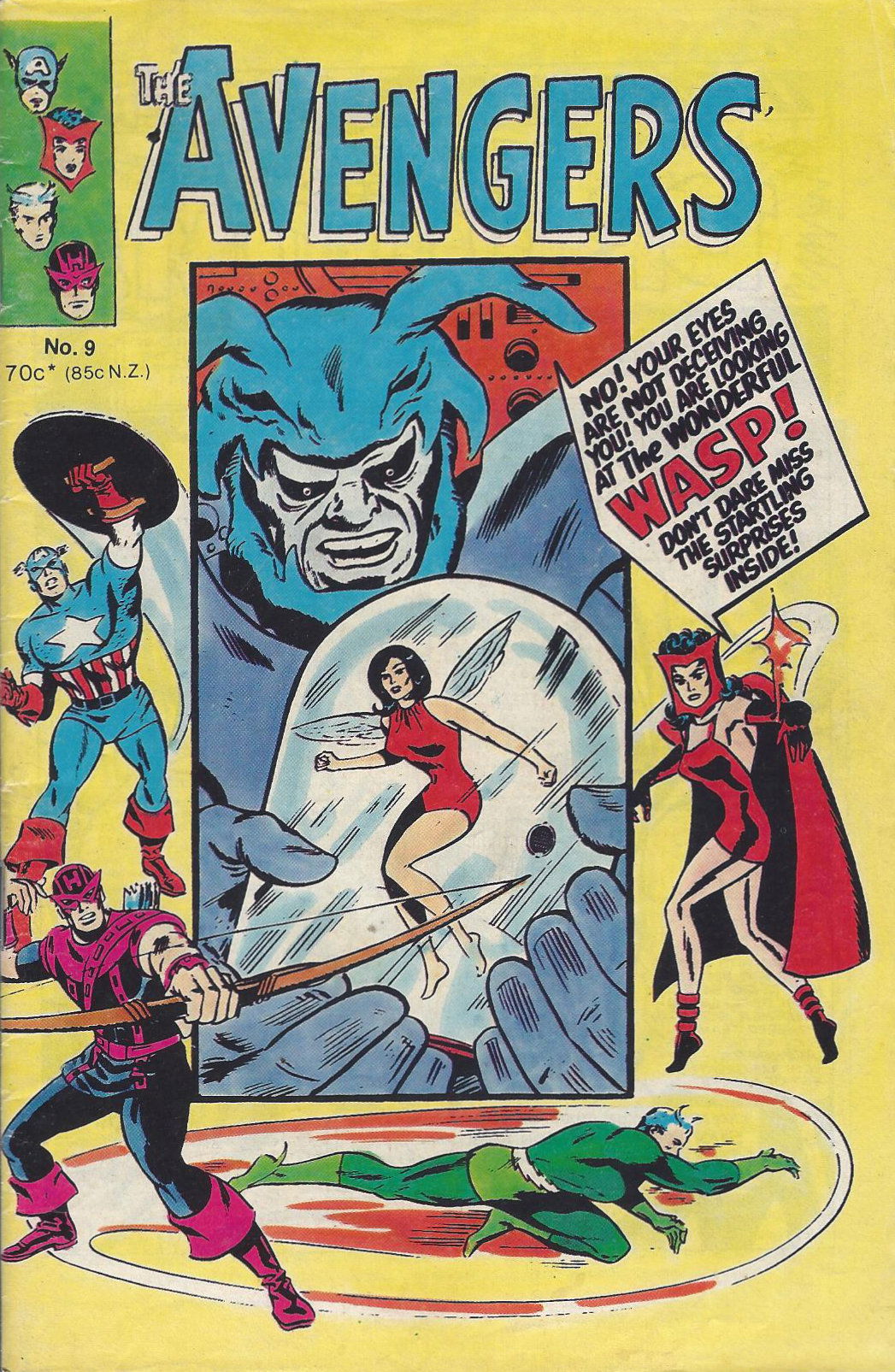 The Avengers (Yaffa/Page, 1977 series) #9 ([January 1982])