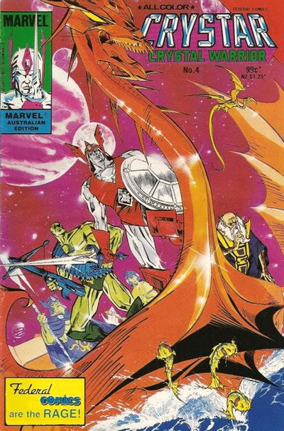 The Saga of Crystar Crystal Warrior (Federal, 1985 series) #4 [April 1986?]