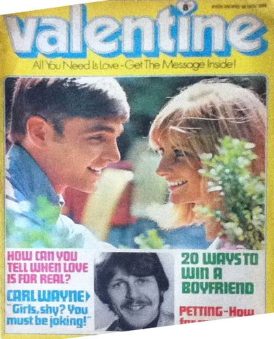 Valentine (IPC, 1968 series) 1 November 1969 (1 November 1969)