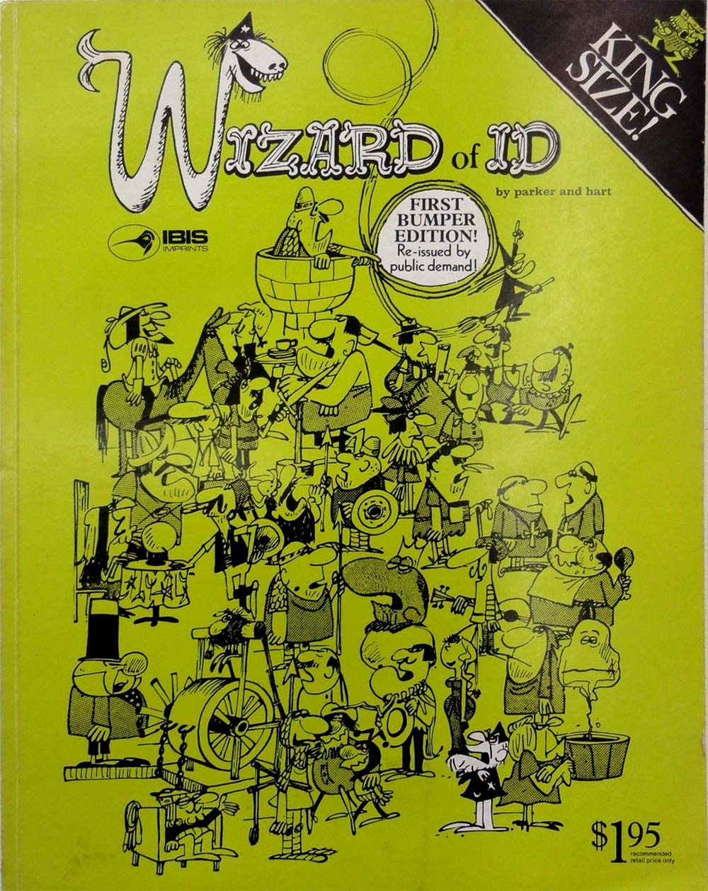 The Wizard of Id King Size (Ibis, 1971? series) #1 [Reprint] (1972) (1972)