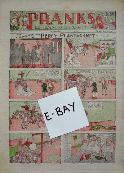 Pranks, the Children's Newspaper  v1#6 ([13 September 1925?])
