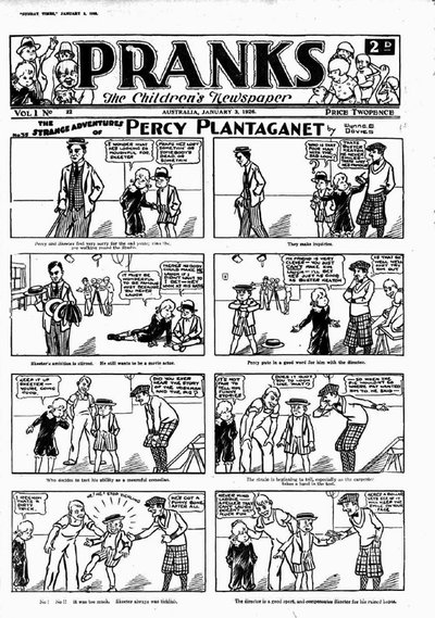 Pranks, the Children's Newspaper  v1#22 ([8 January 1926?])