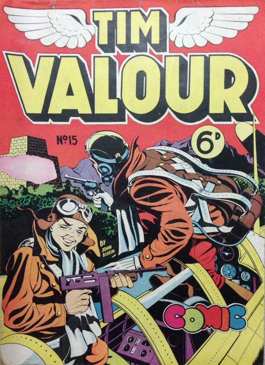 Tim Valour Comic (Edwards, 1948 series) #15 ([July 1950?])