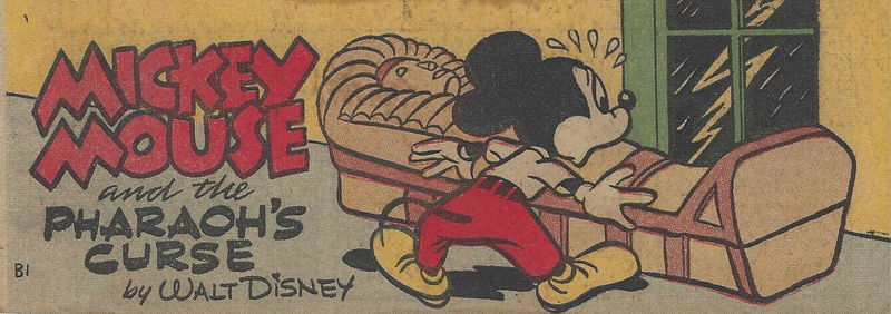 Weeties/Kornies Free! Walt Disney Comics (Nabisco, 1951? series) #B1 — Mickey Mouse ([1951?])