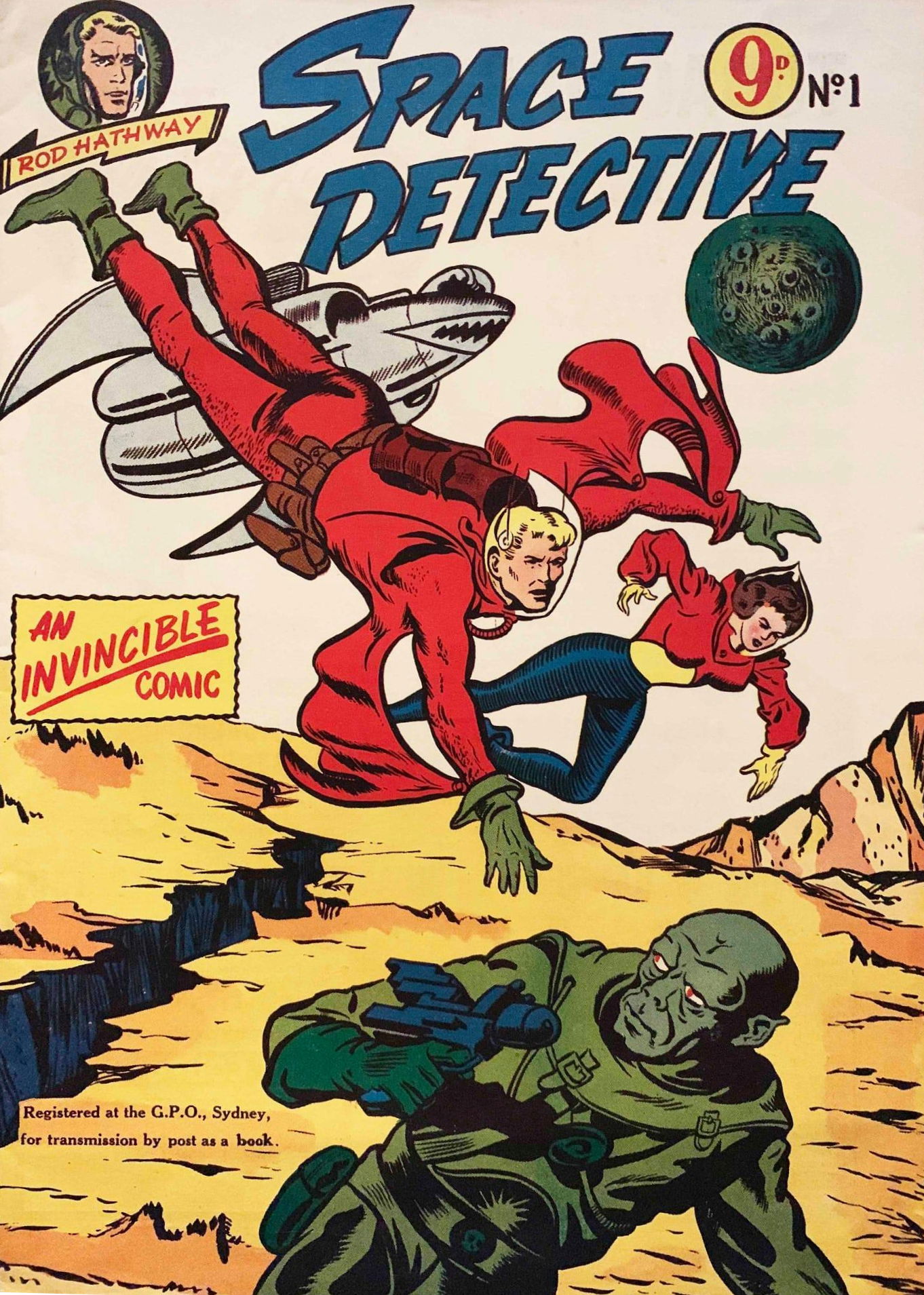 Space Detective (Invincible, 1955? series) #1 ([January 1954?])