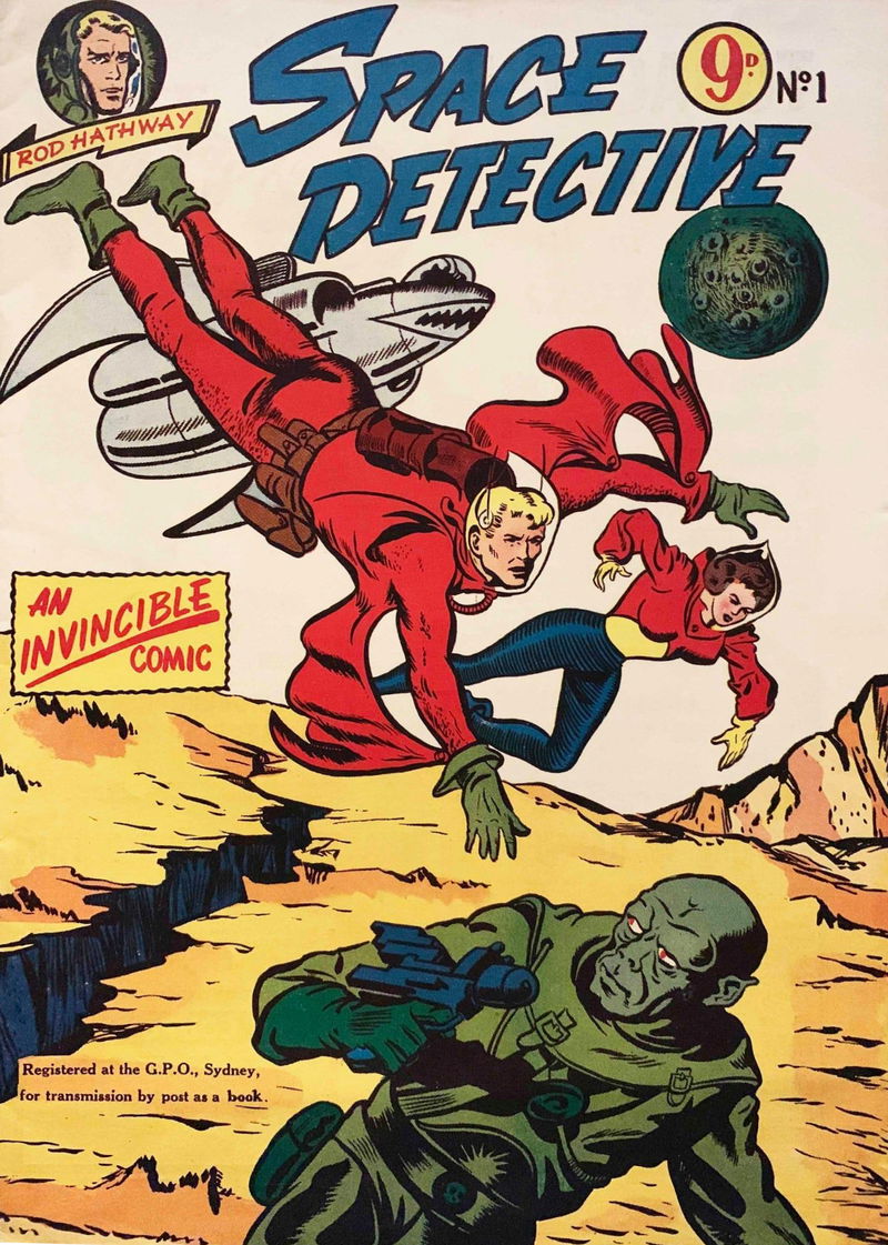 Space Detective (Invincible, 1955? series) #1 ([January 1954?])