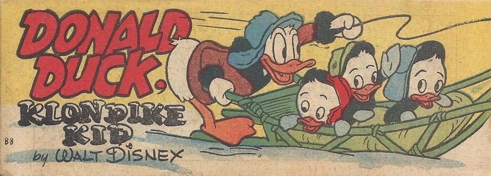 Weeties/Kornies Free! Walt Disney Comics (Nabisco, 1951? series) #B8 — Donald Duck ([1951?])