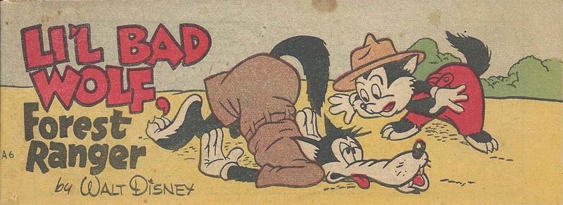 Weeties/Kornies Free! Walt Disney Comics (Nabisco, 1951? series) #A6 — Li'l Bad Wolf ([1950?])