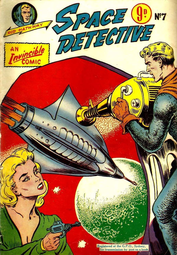 Space Detective (Invincible, 1955? series) #7 ([July 1954?])