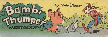 Weeties/Kornies Free! Walt Disney Comics (Nabisco, 1951? series) #H3 ([1957?]) —Bambi and Thumper