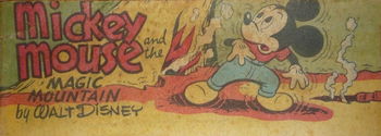 Weeties/Kornies Free! Walt Disney Comics (Nabisco, 1951? series) #C2 ([1952?]) — Mickey Mouse and the Magic Mountain