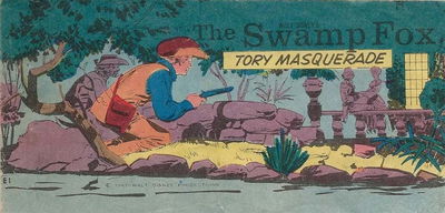 Weeties/Kornies Free! Walt Disney Comics (Nabisco, 1951? series) #E1 — The Swamp Fox [January 1954?]