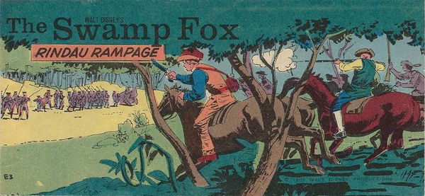 Weeties/Kornies Free! Walt Disney Comics (Unknown, 1961? series) #E3 ([1961?]) —The Swamp Fox