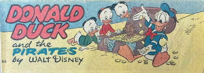 Weeties/Kornies Free! Walt Disney Comics (Nabisco, 1951? series) #E6 — Donald Duck and the Pirates [June 1954?]