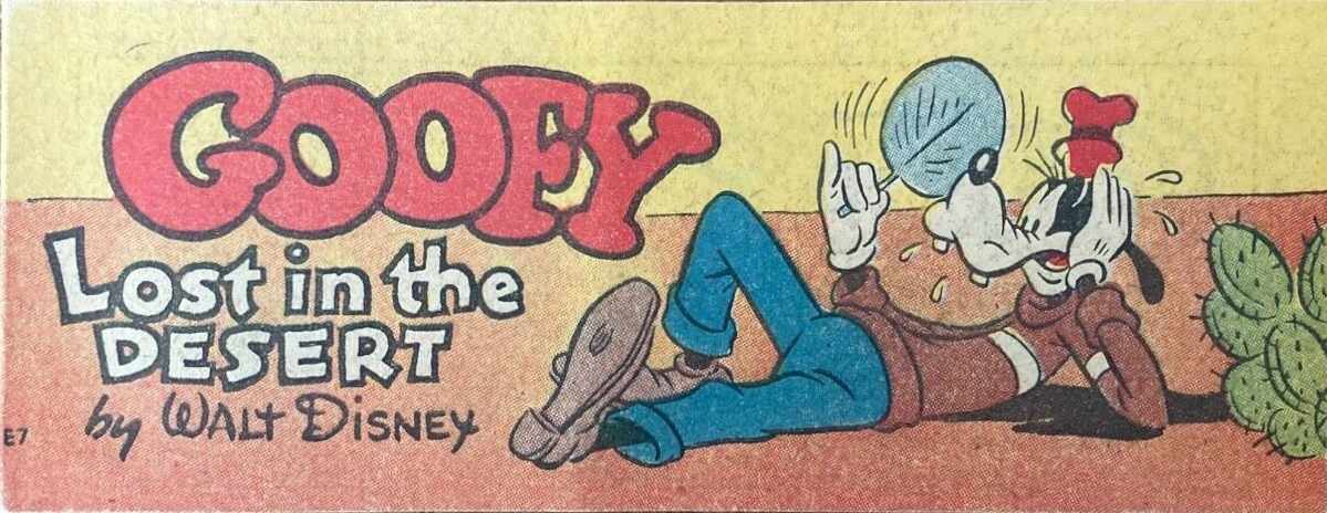 Weeties/Kornies Free! Walt Disney Comics (Nabisco, 1951? series) #E7 — Goofy ([1954?])