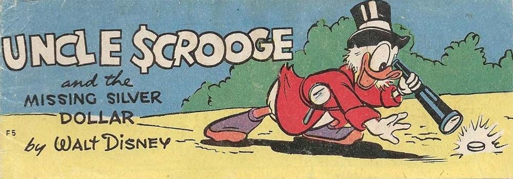 Weeties/Kornies Free! Walt Disney Comics (Nabisco, 1951? series) #F5 — Uncle Scrooge ([1955?])