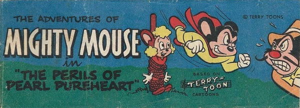 Terry Toon Comics [Weeties] (Nabisco, 1956? series)  — The Adventures of Mighty Mouse [June 1956?]