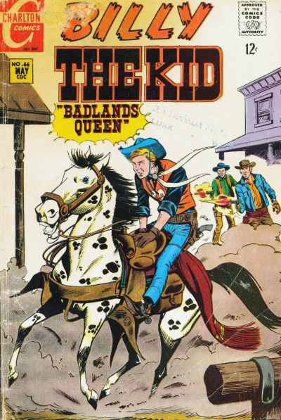 Billy the Kid (Charlton, 1957 series) #66 (October 1968)