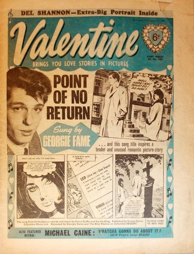 Valentine (Fleetway, 1960 series) 8 May 1965