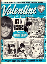 Valentine (Fleetway, 1960 series) 29 May 1965