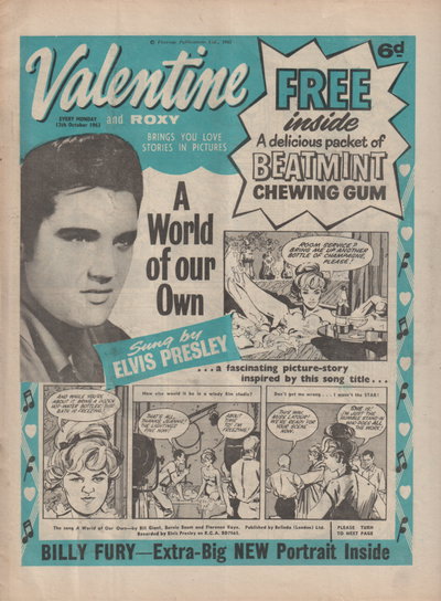 Valentine 12 October 1963