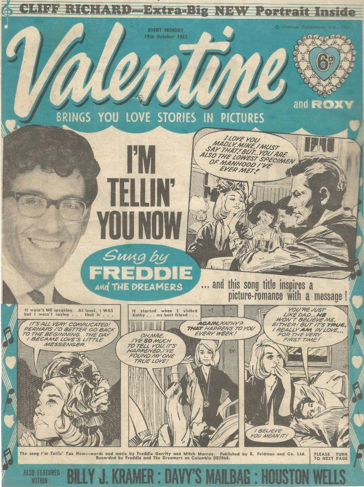 Valentine (Fleetway, 1960 series) 19 October 1963 (19 October 1963)