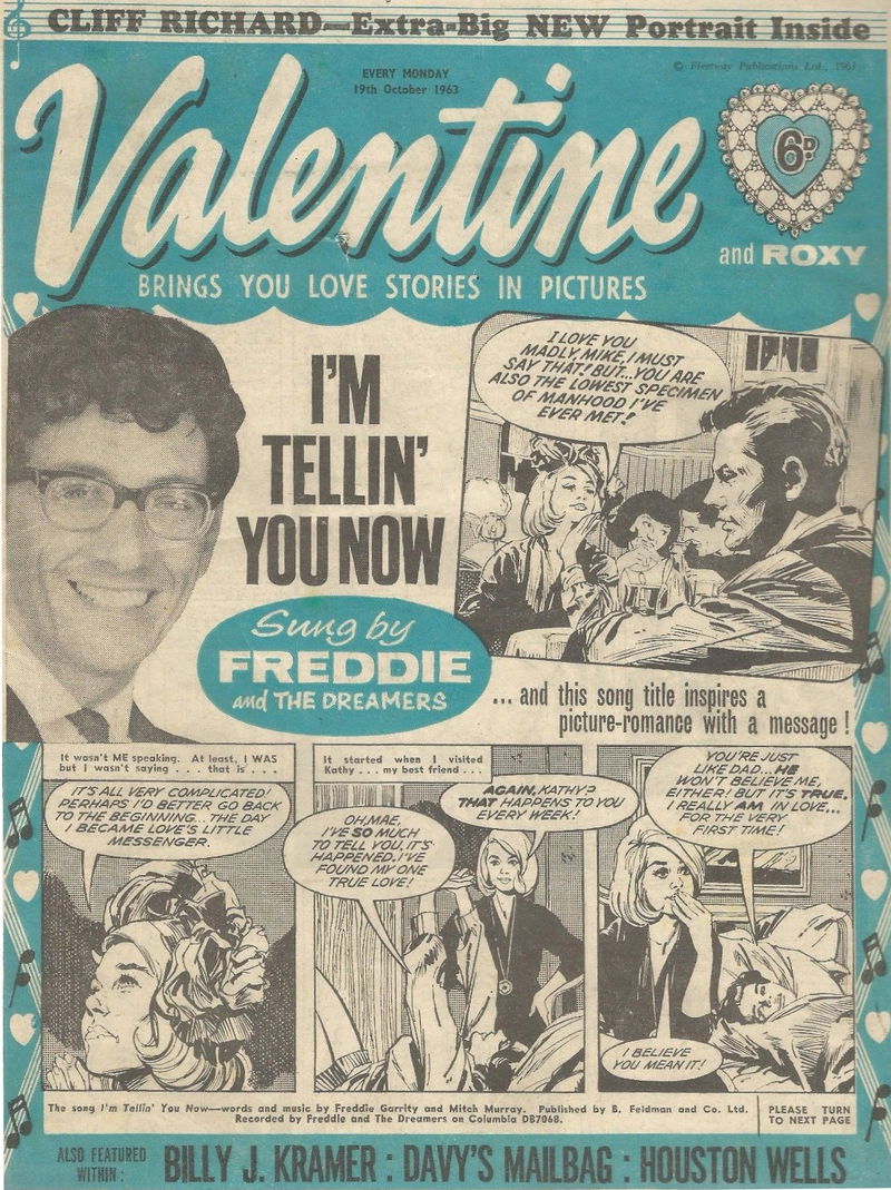 Valentine (Fleetway, 1960 series) 19 October 1963 (19 October 1963)