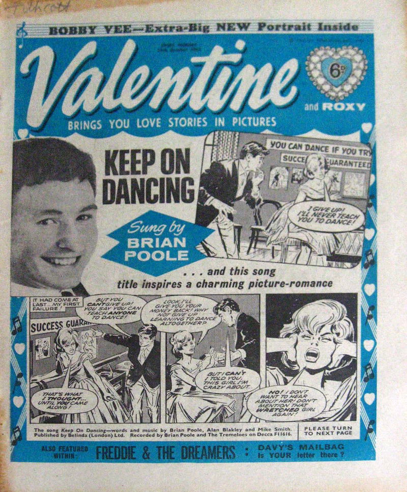 Valentine (Fleetway, 1960 series) 26 October 1963 (26 October 1963)