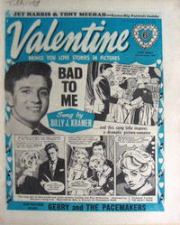 Valentine (Fleetway, 1960 series) 2 November 1963