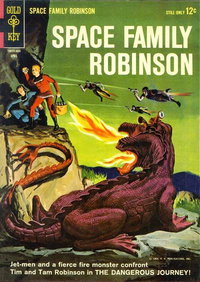 Space Family Robinson (Western, 1962 series)  #7 (April 1964) — The Dangerous Journey!