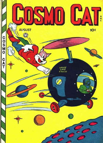 Cosmo Cat (Fox, 1946 series) #8 (August 1947)