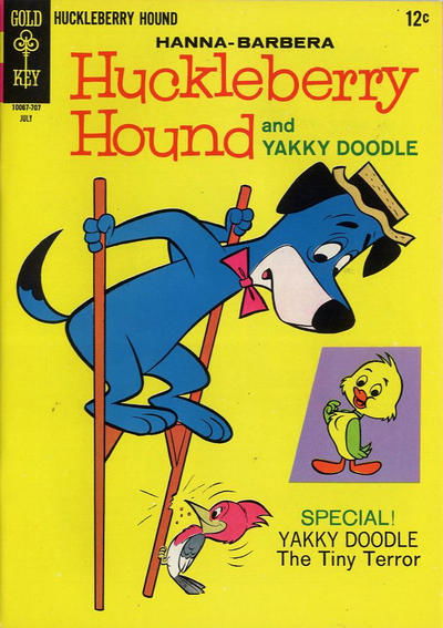 Huckleberry Hound (Western, 1962 series) #30 (July 1967)