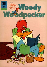 Walter Lantz Woody Woodpecker (Dell, 1952 series) #72 May-July 1962