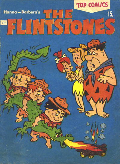 Top Comics Hanna-Barbera's the Flintstones (Ayers & James, 1971?) #318 [1971?]