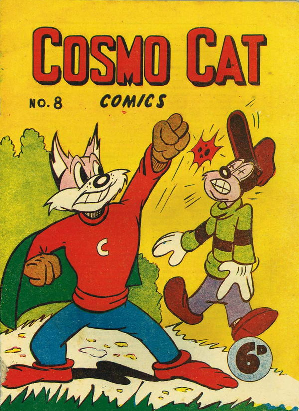 Cosmo Cat Comics (KGM, 1947 series) #8 ([May 1948?])