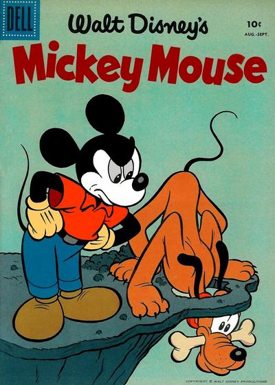 Walt Disney's Mickey Mouse (Dell, 1952 series) #61 (August 1958)